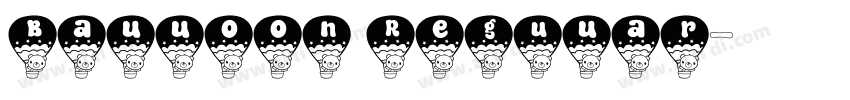 Balloon Regular字体转换 Balloon Regular字体转换